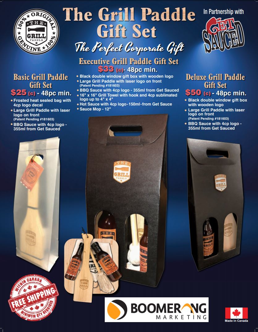 The Grill Paddle Gift Set