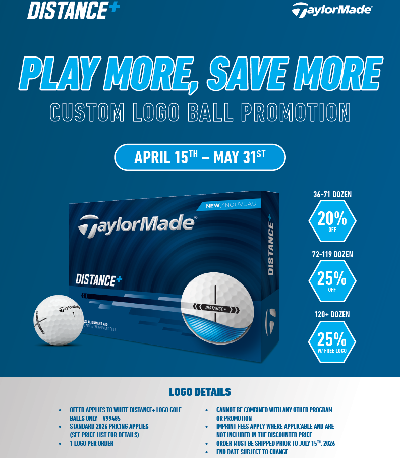 Taylor Made Golf Ball Spring Special